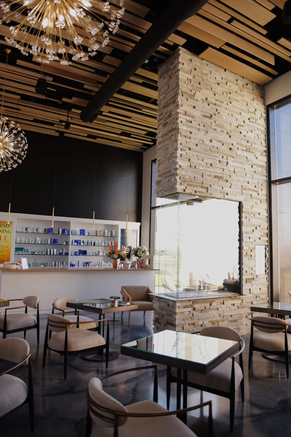 Central Wellness contemporary interior, Billings